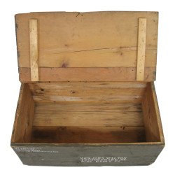 Chest, Wooden, Cpl. John Walton, 121st Transportation Truck Company, Korean War