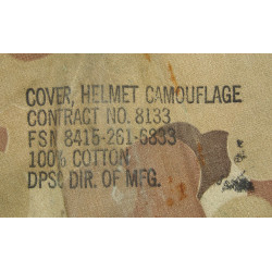Cover, Helmet, Camouflage, Mitchell Pattern, US, Vietnam War, 1965