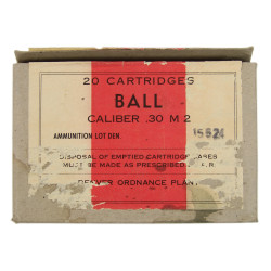 Box, Cartridge, M2, Caliber .30, DENVER ORDNANCE PLANT