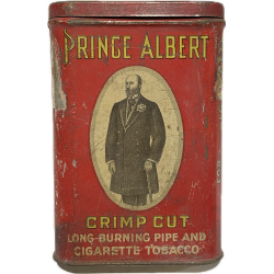 Boîte de tabac PRINCE ALBERT, vide