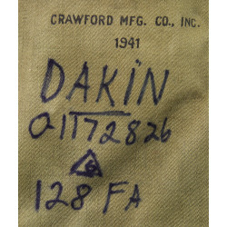 Grouping, 1st Lt. Fred Dakin, 128th Field Arty Bn., 6th Armored Division, Bastogne, ETO