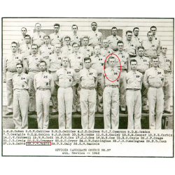 Grouping, 1st Lt. Fred Dakin, 128th Field Arty Bn., 6th Armored Division, Bastogne, ETO
