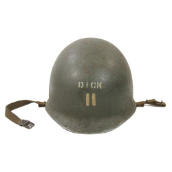 Casque M1, pattes fixes, Captain, liner IMP, aumônier