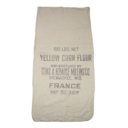 Sack, Yellow Corn Flour, CHAS. A. KRAUSE MILLING CO., Milwaukee