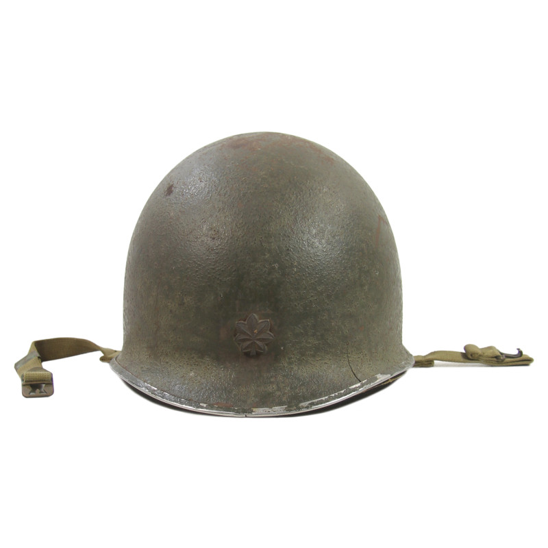 Casque M1, pattes fixes, Major, liner CAPAC
