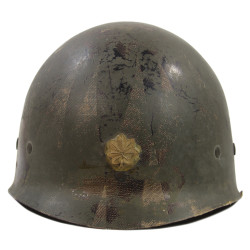 Casque M1, pattes fixes, Major, liner CAPAC