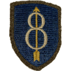 Patch, 8th Infantry Division, Felt