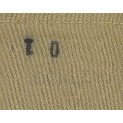 Calot officier, US Navy, Lieutenant, taille 59, nominatif