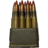 Clip M1 Garand, avec cartouches .30-06, 1942-1943