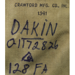 Grouping, 1st Lt. Fred Dakin, 128th Field Arty Bn., 6th Armored Division, Bastogne, ETO