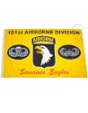 Flag, 101st airborne, yellow Flag, 101st airborne, yellow