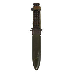 Knife, Trench, USM3, IMPERIAL on Blade, with USM8 Scabbard, 1st Type