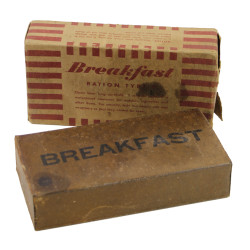 Ration, Type K, Breakfast, Full, 1944