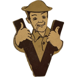 V for Victory, Wood, Decoration
