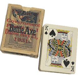 Cards, Playing, BATTLE AXE, 1931