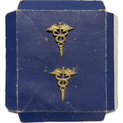 Pair of Medical Officer collar insignia