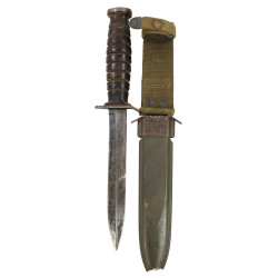 Couteau USM3 CAMILLUS garde + fourreau USM8, 1er type