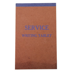 Bloc-notes, Service Writing Tablet, US Army