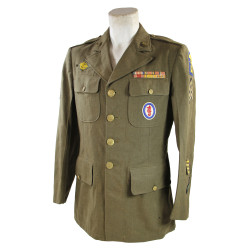 Veste de sortie, Sergeant, Amphibious Engineers, ESB, Tenth Army, 38R, 1941, PTO