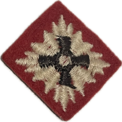 Grade en tissu, Officier britannique, Army