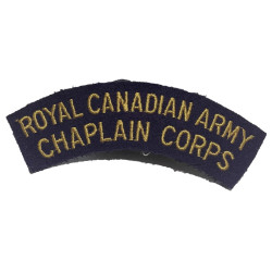 Shoulder Title, Royal Canadian Army Chaplain Corps