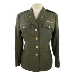 Jacket, Dress, Service, US Army Nurse Corps, Dark OD, 2nd Lieutenant, 14S, 1943
