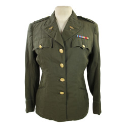 Veste de sortie, US Army Nurse Corps, chocolat, 2nd Lieutenant, 14S, 1943