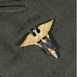 Veste de sortie, US Army Nurse Corps, chocolat, 2nd Lieutenant, 14S, 1943