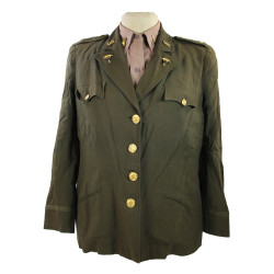 Veste de sortie, US Army Nurse Corps, chocolat, 2nd Lieutenant, avec chemise Pink