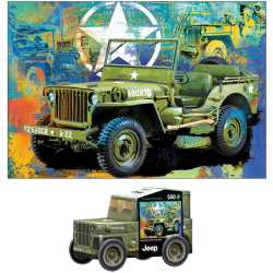 Puzzle, Jeep, 550 pièces