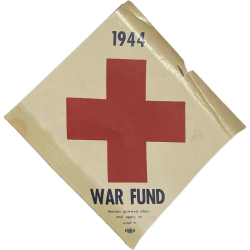 Decal, Red Cross, 1944 War Fund, For vehicles