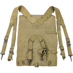 Haversack, M-1928, INDIANAPOLIS TENT & AWNING CO. 1942