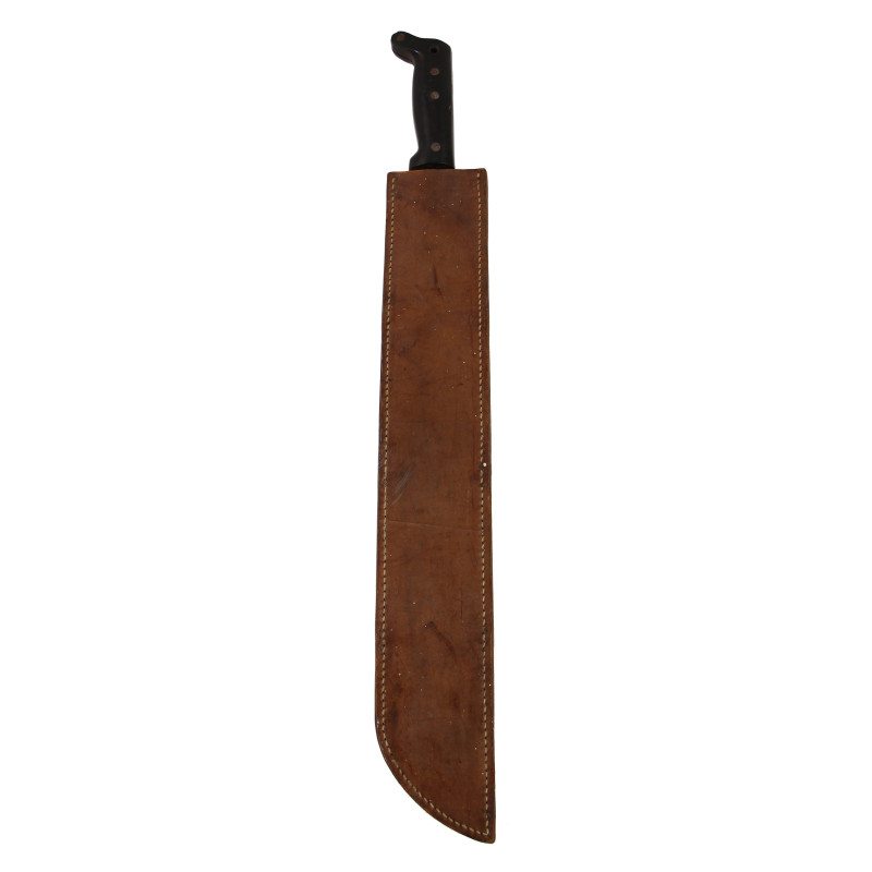 Machete, COLLINS & CO., Legitimus, 1944, with Leather Scabbard