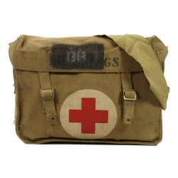 Bag, Musette, Medic, British, W. MFG. CO. LTD. 1940