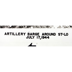 Photo aérienne de reconnaissance, Saint-Lô, 17 juillet 1944