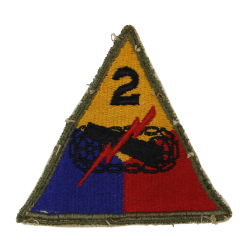 Insigne, 2nd Armored Division, Normandie