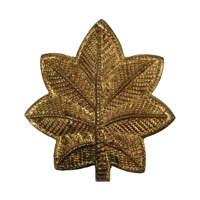 Insignia, Rank, Major, Pin Back, Australian Made, K. G. LUKE