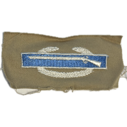 Combat Infantry Badge (CIB), sur tissu