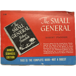 Novel, US Army, THE SMALL GENERAL