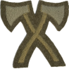 Badge, Pioneer, Embroidered Badge, Pioneer, Embroidered
