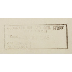 Carte du Fort Kellerman, US Army, Metz