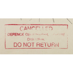 Carte du Fort Kellerman, US Army, Metz