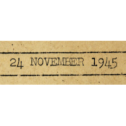 Brochure humoristique, Tars and Pipes, 24 novembre 1945, "Homecoming Issue"