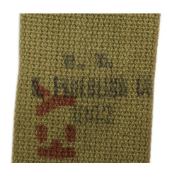 Brêlage M-1936, chattertoné, 1st Lt. John Haley, Corps of Engineers, 1942
