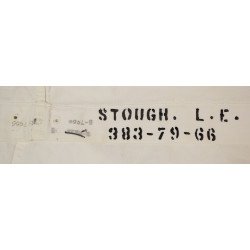 Jacket, Jumper, US Navy, Undress White Service Uniform, Machinist's Mate 2nd Class, Named