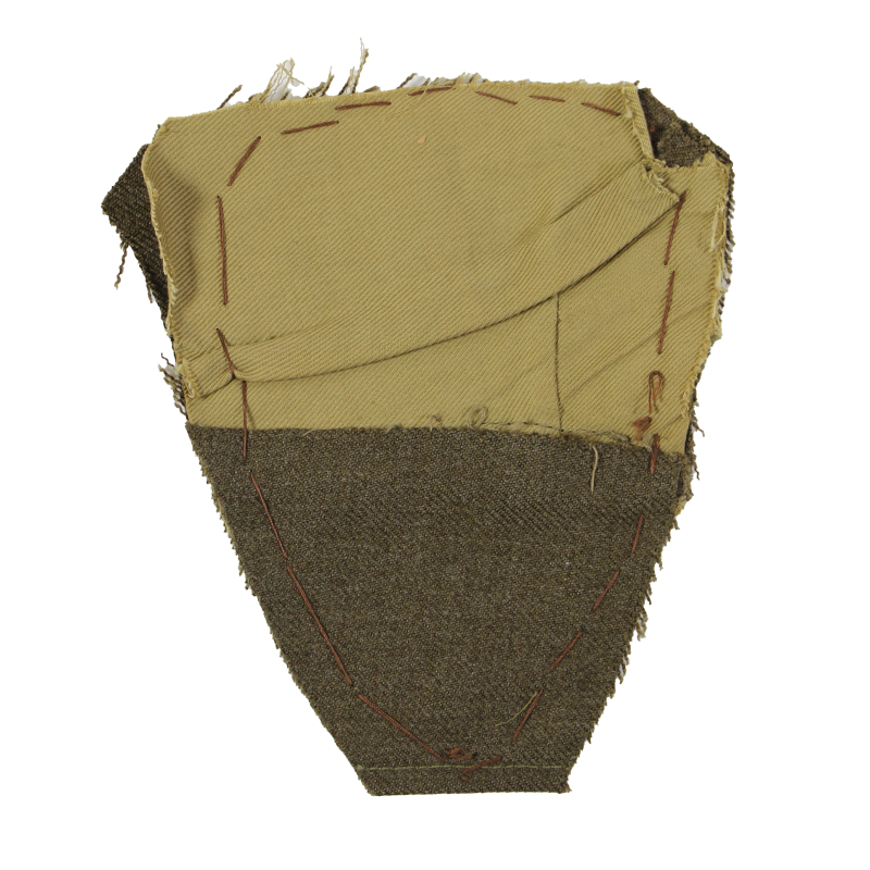 Insigne, 2nd Cavalry Division, bord vert