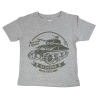 Children's T-shirt, mottled grey, M4 Sherman