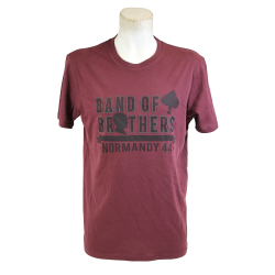 T-shirt, BoB, Normandy 44, Maroon