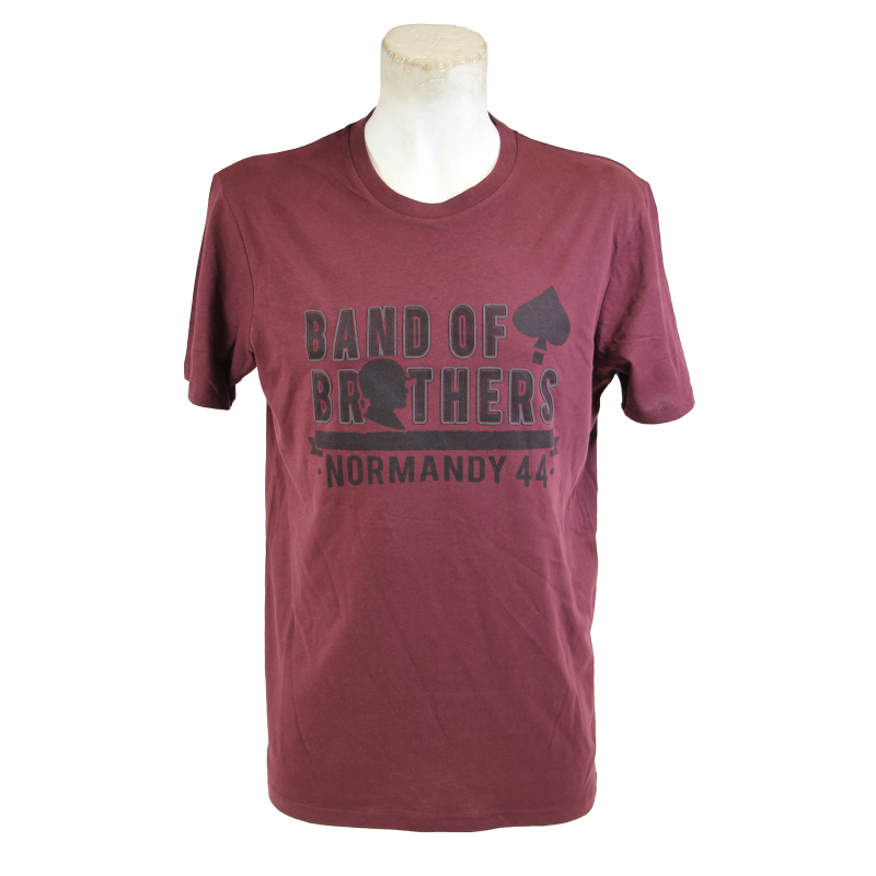T-shirt, BoB, Normandy 44, Maroon
