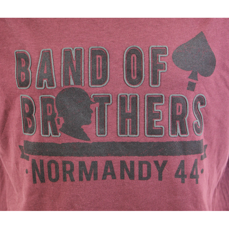 T-shirt, BoB, Normandy 44, Maroon
